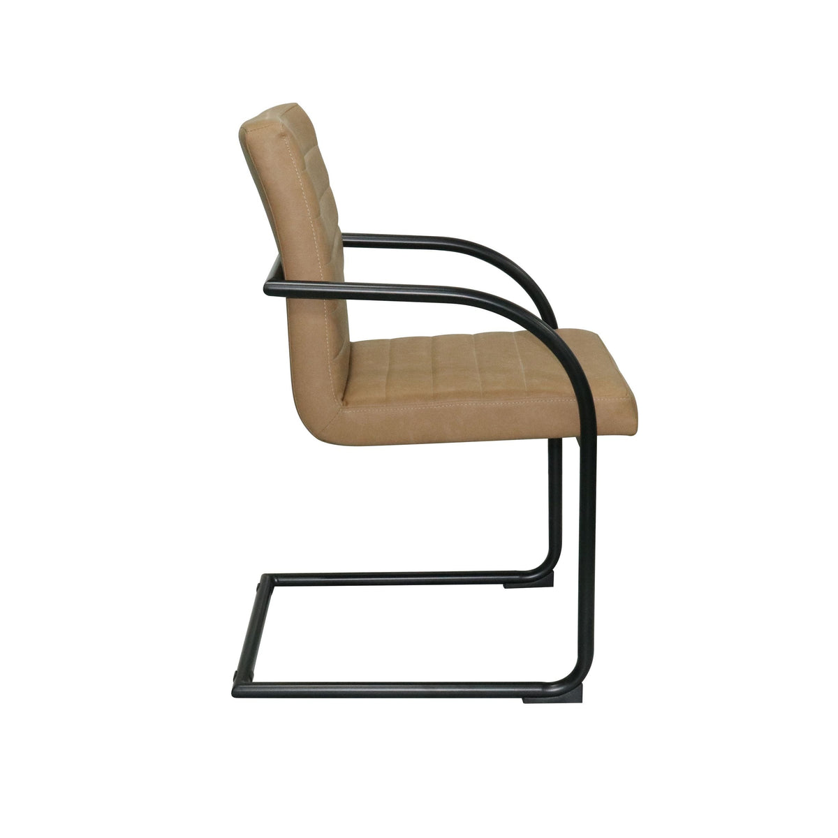 Ivey Modern Tan Dining Chair (Set of 2)