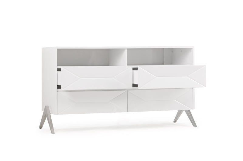 Candid Modern White Bedroom Set