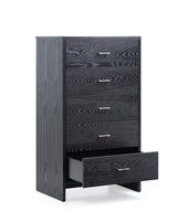 Wales Modern Smoked Ash Chest