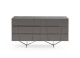 Chrysler Modern Grey Bedroom Set