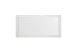 Mielcasa | White Modrest Chrysler Modern White Mirror | SKU VGVCJ8978-M-WHT | MPN: 75859 | Free Delivery & Free Return