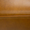 Jacoba Modern Camel Leather Rectangular Ottoman