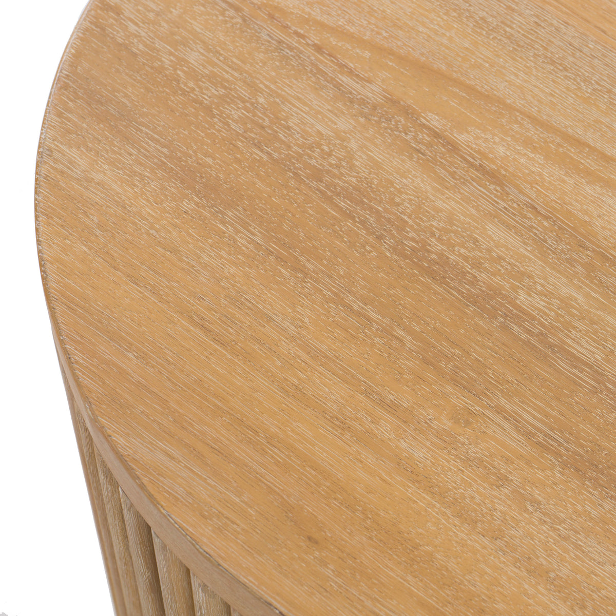 Jacobson Modern Natural Acacia Console Table