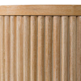 Jacobson Modern Natural Acacia Console Table