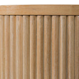 Jacobson Modern Natural Acacia Console Table