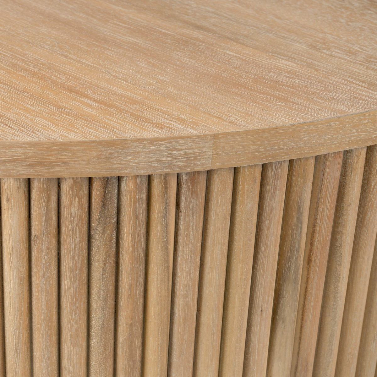 Jacobson Modern Natural Acacia Coffee Table