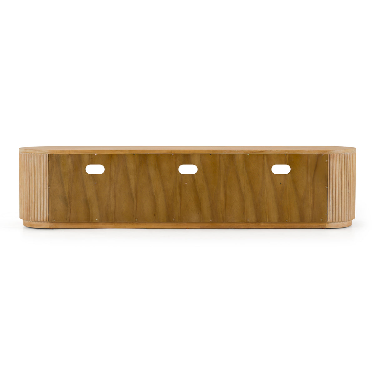Jacobson Modern Natural Acacia TV Stand