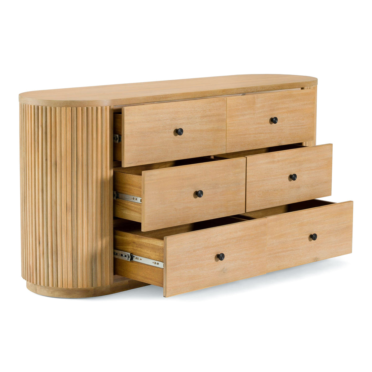 Jacobson Modern Natural Acacia Dresser