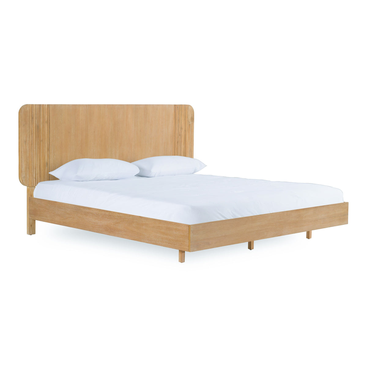 Jacobson Modern Natural Acacia Bed
