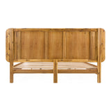 Jacobson Modern Natural Acacia Bed