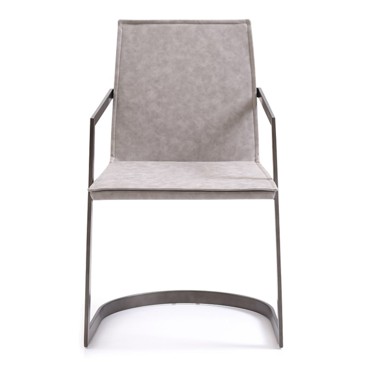 Jago Modern White Wash Grey Dining Chair