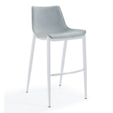 Jane Modern Light Grey Counter Stool Set of 2