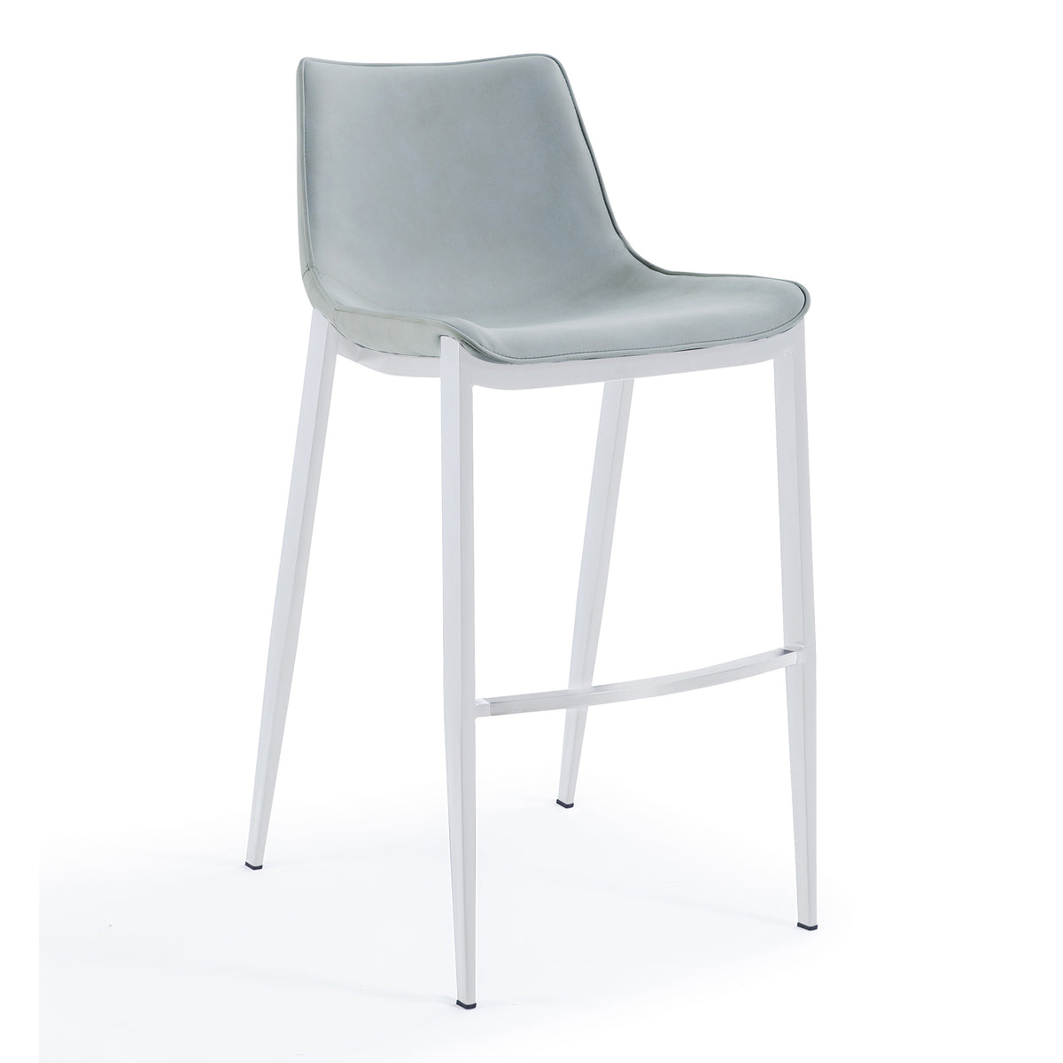 Jane Modern Light Grey Counter Stool Set of 2