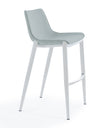 Jane Modern Light Grey Counter Stool Set of 2