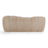 Janine Modern Tan Fabric Bed