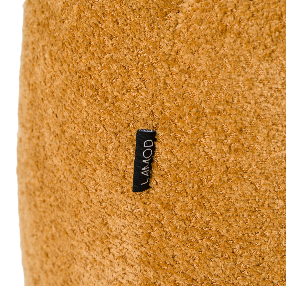 Eastern King Janine Modern Camel Fabric Bed