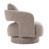 Johnny Modern Brown Fabric Accent Chair