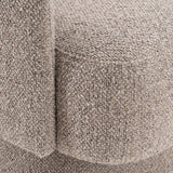Johnny Modern Brown Fabric Accent Chair