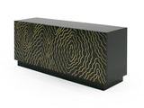 Jonah- Modern Black and Gold Buffet