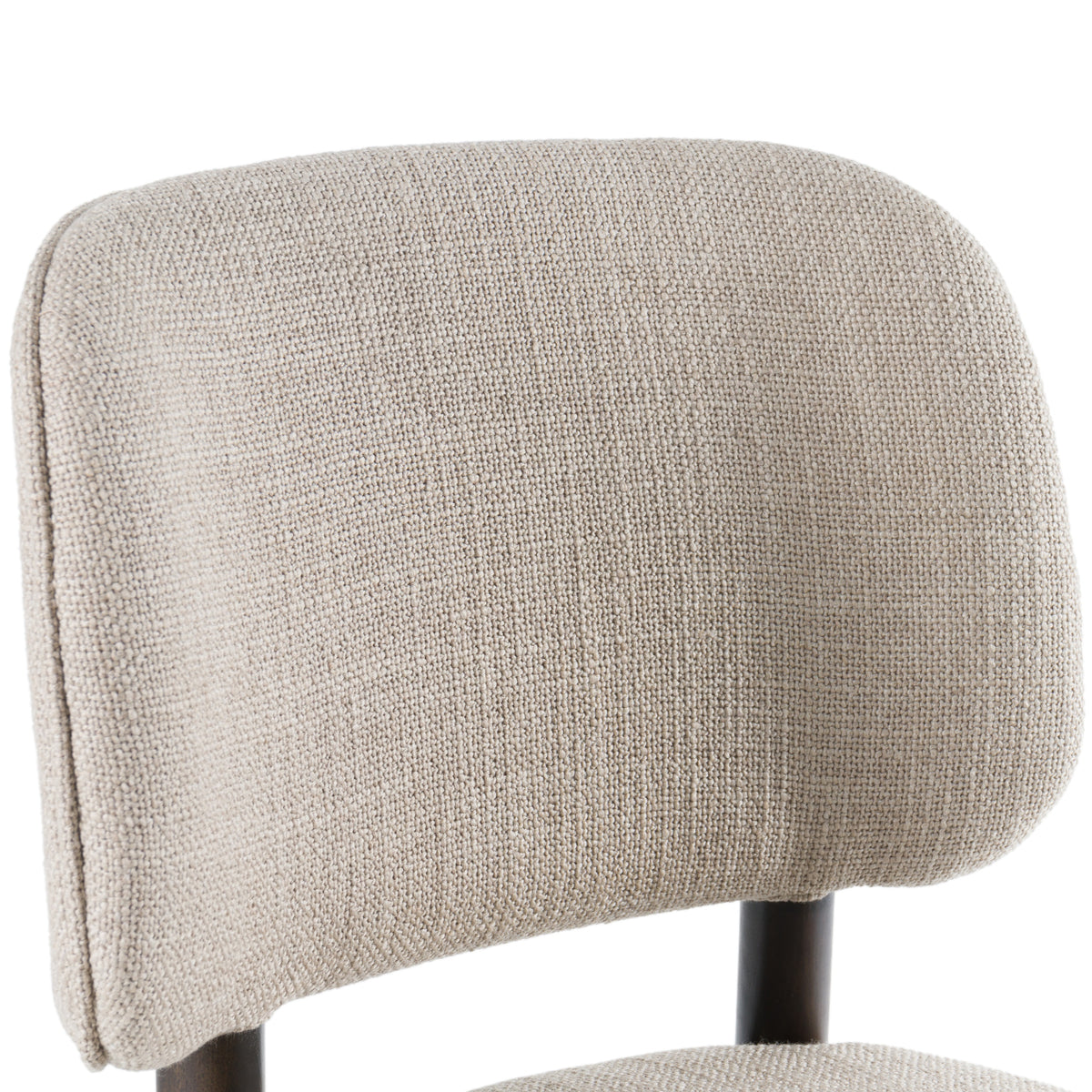 Kathy Modern Beige Fabric + Oak Dining Chair (Set of 2)