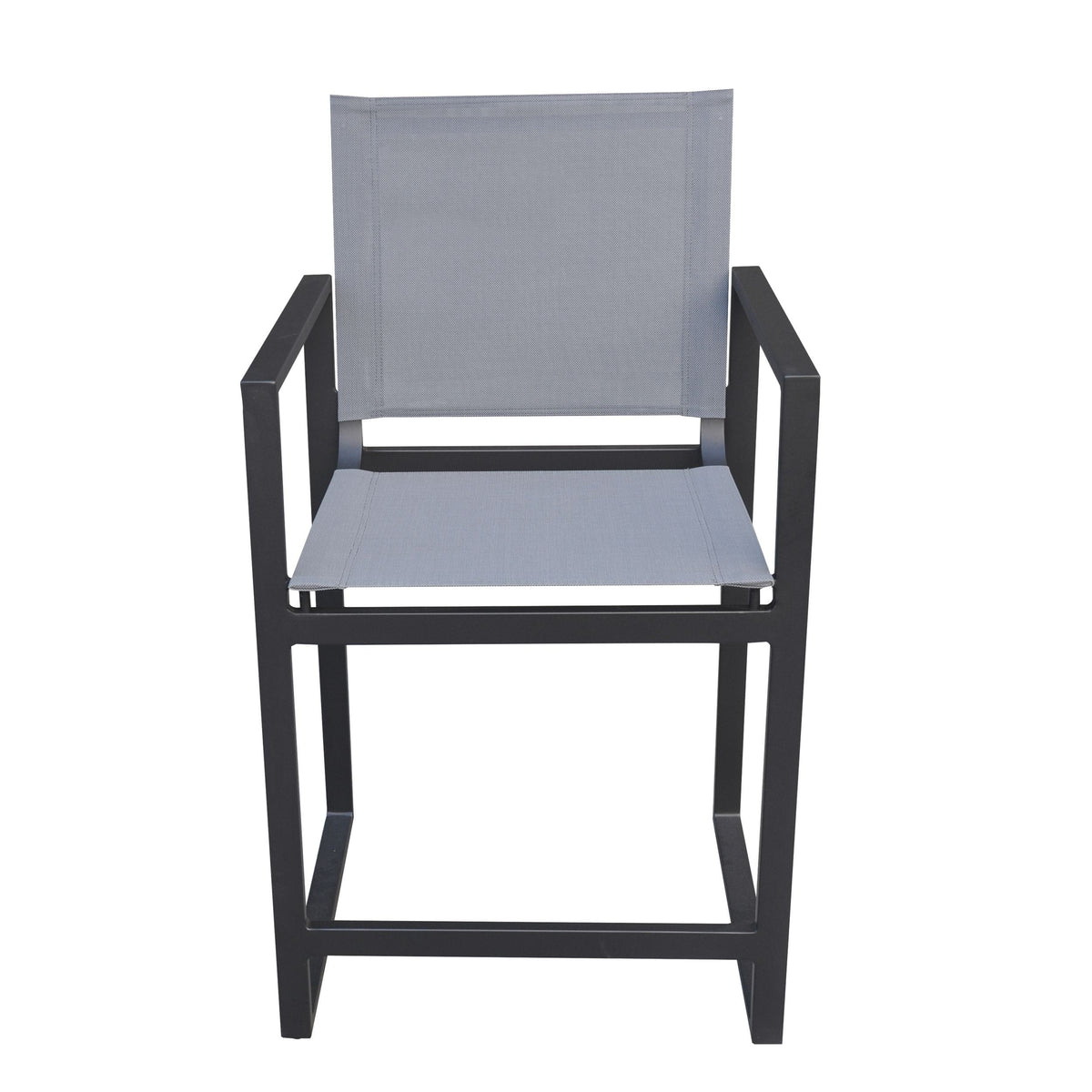 Kayak Modern Dark Charcoal Outdoor Counter Stool