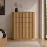 Kayce Modern Natural Oak Chest