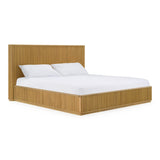 Kayce Modern Natural Oak 4-Piece Bedroom Set