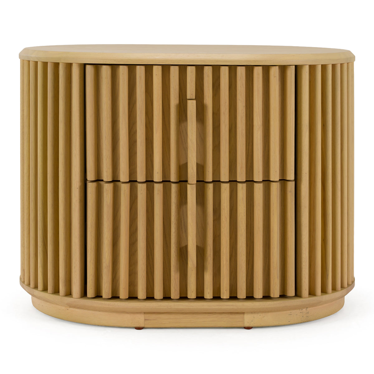Kayce Modern Natural Oak Nightstand