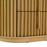 Kayce Modern Natural Oak Nightstand