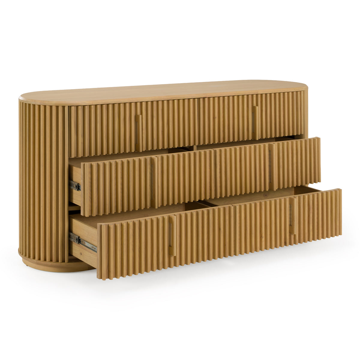 Kayce Modern Natural Oak Dresser