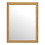 Kayce Modern Natural Oak Mirror