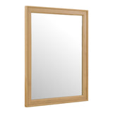 Kayce Modern Natural Oak Mirror