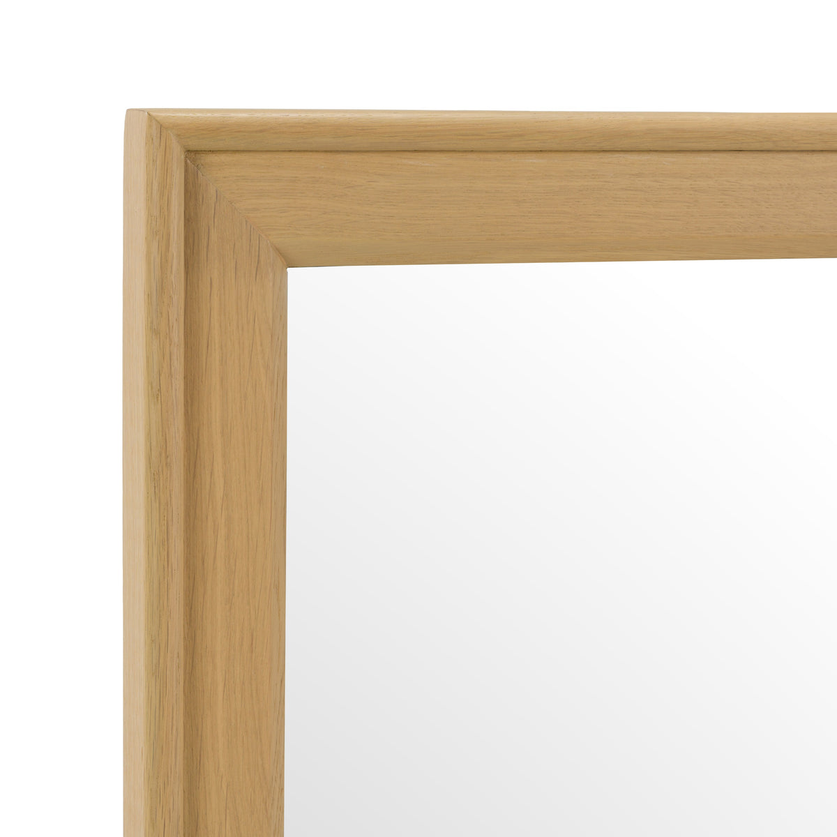 Kayce Modern Natural Oak Mirror