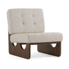 Kaylie Contemporary Off White Accent Chair