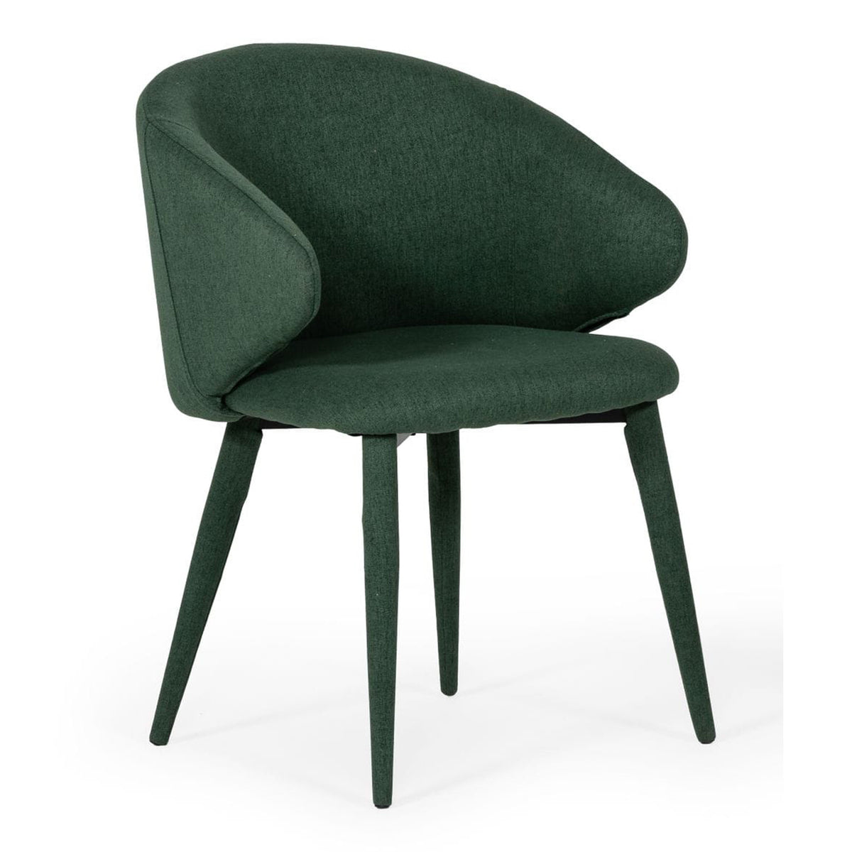 Keller Modern Green Dining Chair (Set of 2)