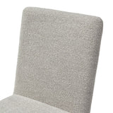 Kenda Contemporary Grey and Brushed Gold Dining Chair (Set of 2)