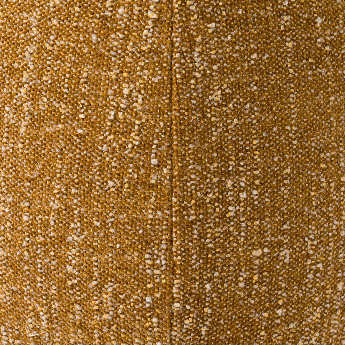 Kinsey Modern Mustard Small River Rock Ottoman
