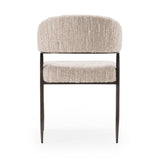 Kobe Modern Beige Fabric Dining Chair