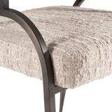 Kobe Modern Beige Fabric Dining Chair