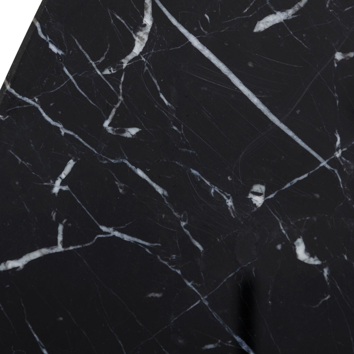 Kowal Glam Black Marble Dining Table