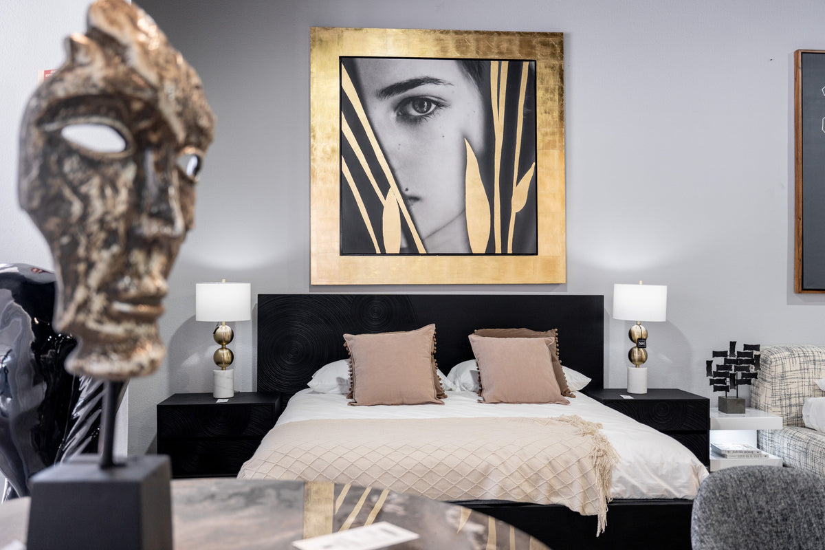 Kubia Modern Gold 71" x 71" Painting
