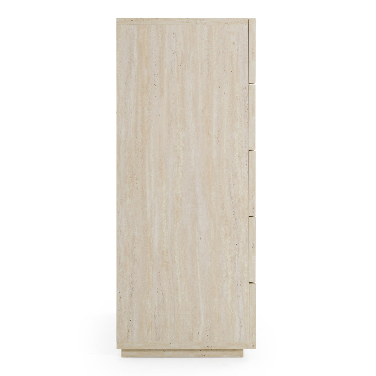 Lago Modern Faux Travertine Chest