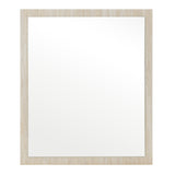 Lago Modern Faux Travertine Mirror