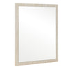 Lago Modern Faux Travertine Mirror