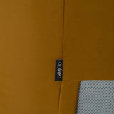 Lambert Modern Burnt Orange Fabric Upholstered Bed