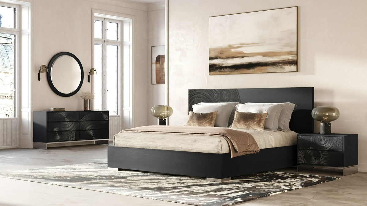 Cirque Modern Black Ash Dresser