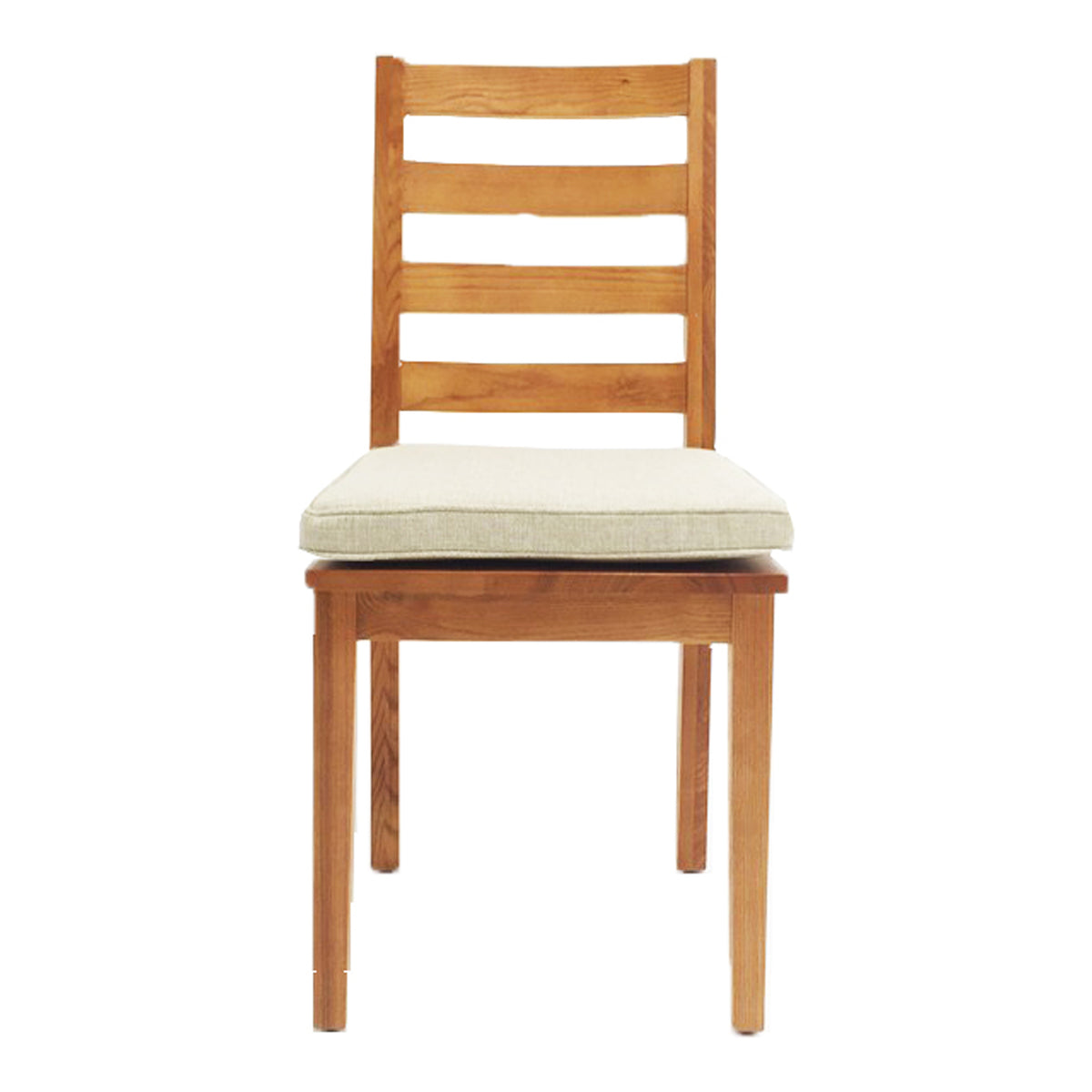 Lance Modern Ash Wood Dining Chair with Cushion (Set of 2)