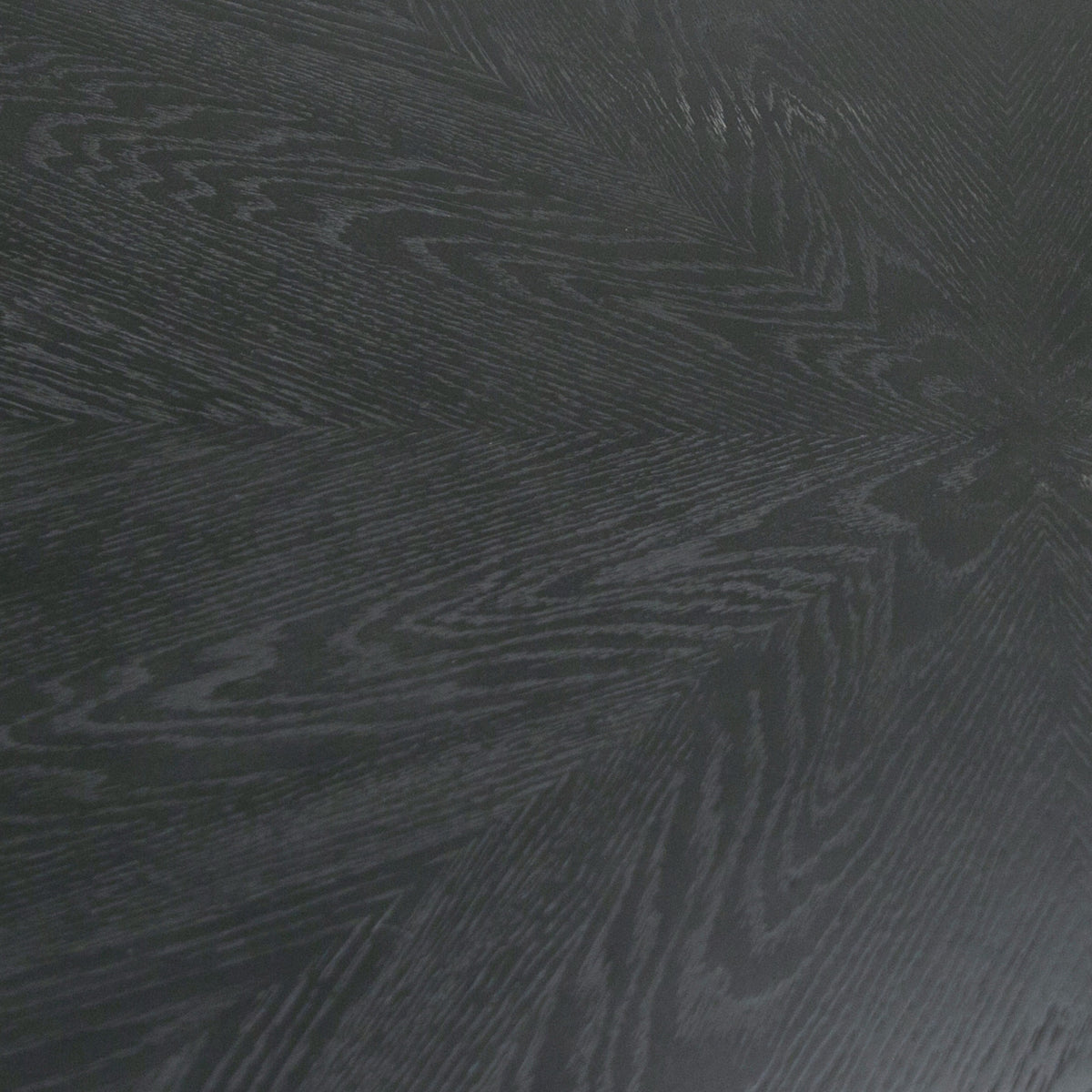Lander Modern Mid Century Black Oak Round Dining Table