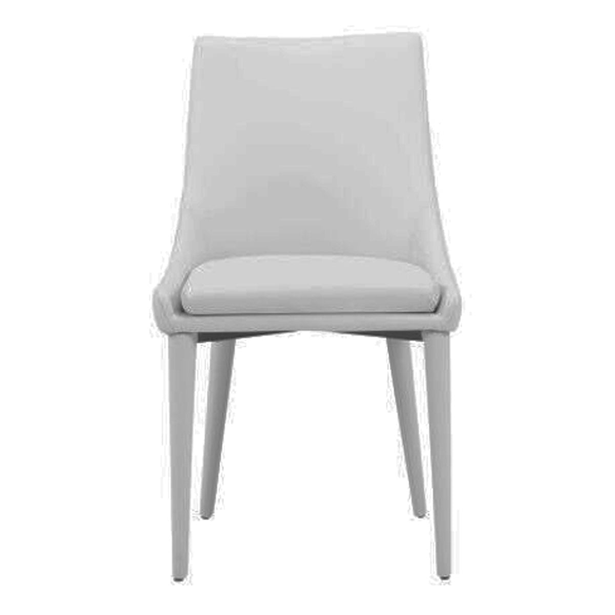 Lane Modern White Leatherette Dining Chair