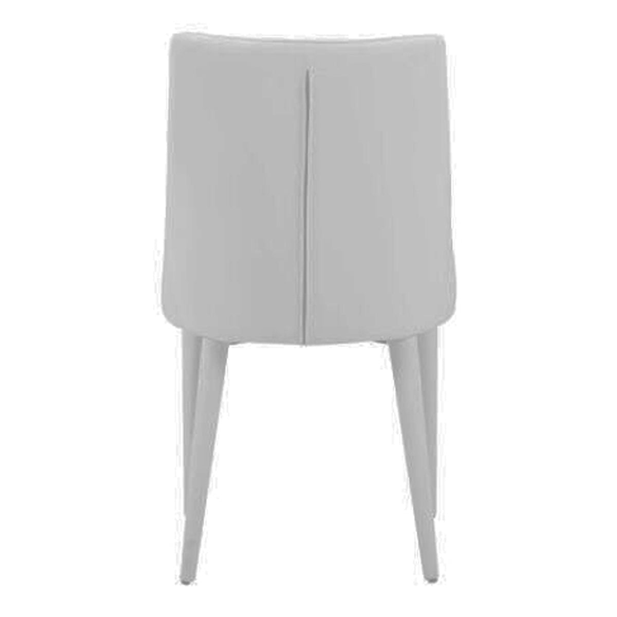 Lane Modern White Leatherette Dining Chair